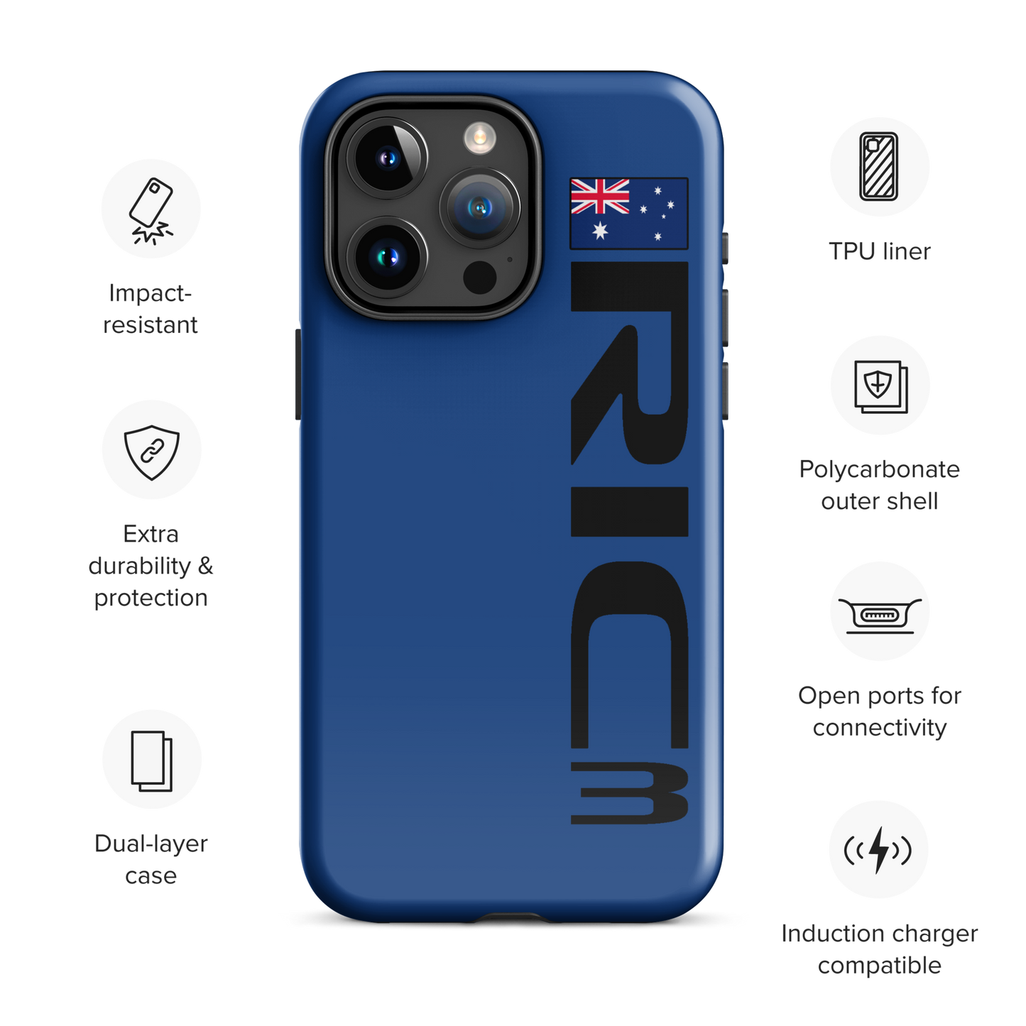 Daniel Ricciardo #3 Case for iPhone® - Formula Fans
