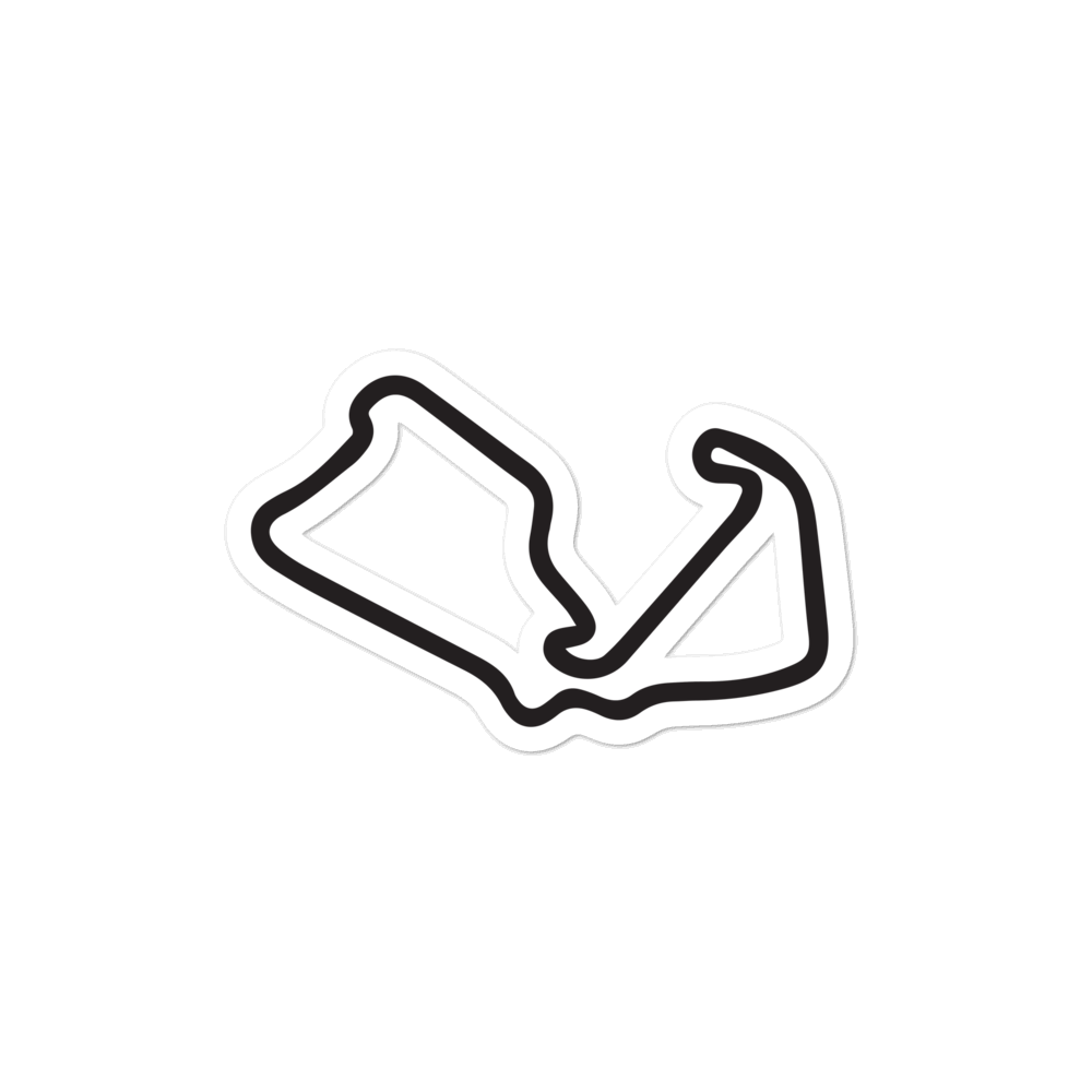 Silverstone Track Sticker - 4x4
