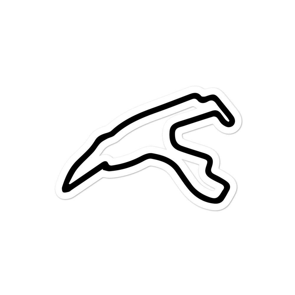 Spa Track Sticker - 4x4
