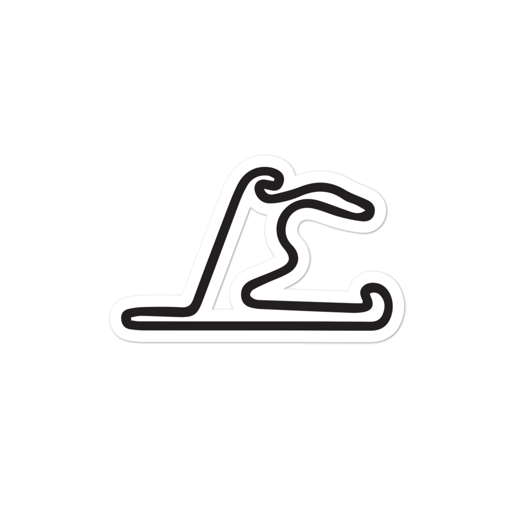 Shanghai Track Sticker - Made by Exposure