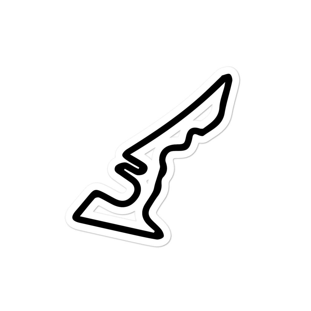 Circuit of the Americas Track Sticker - Formula Fans