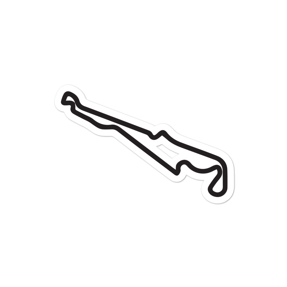 Circuit Paul Ricard Track Sticker 4x4