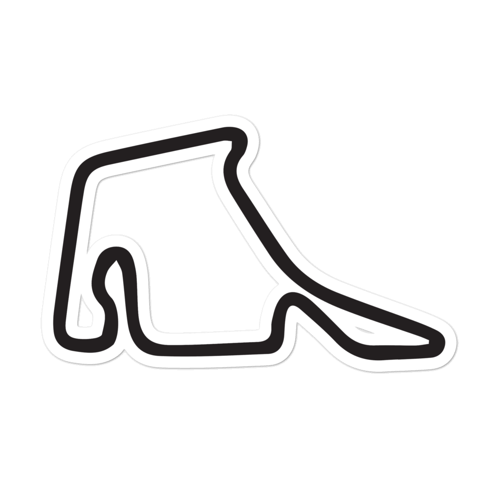 Hockenheim Track Sticker - Formula Fans