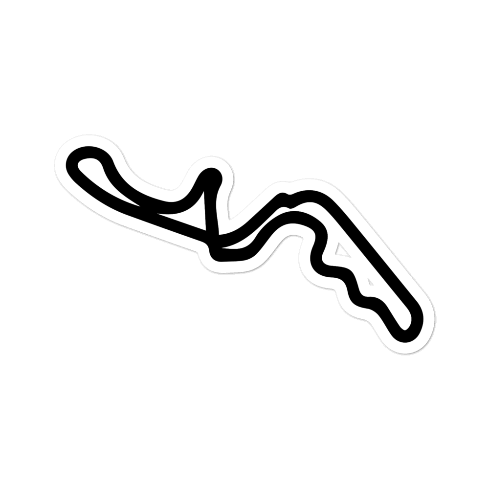 Suzuka Track Sticker - Formula Fans