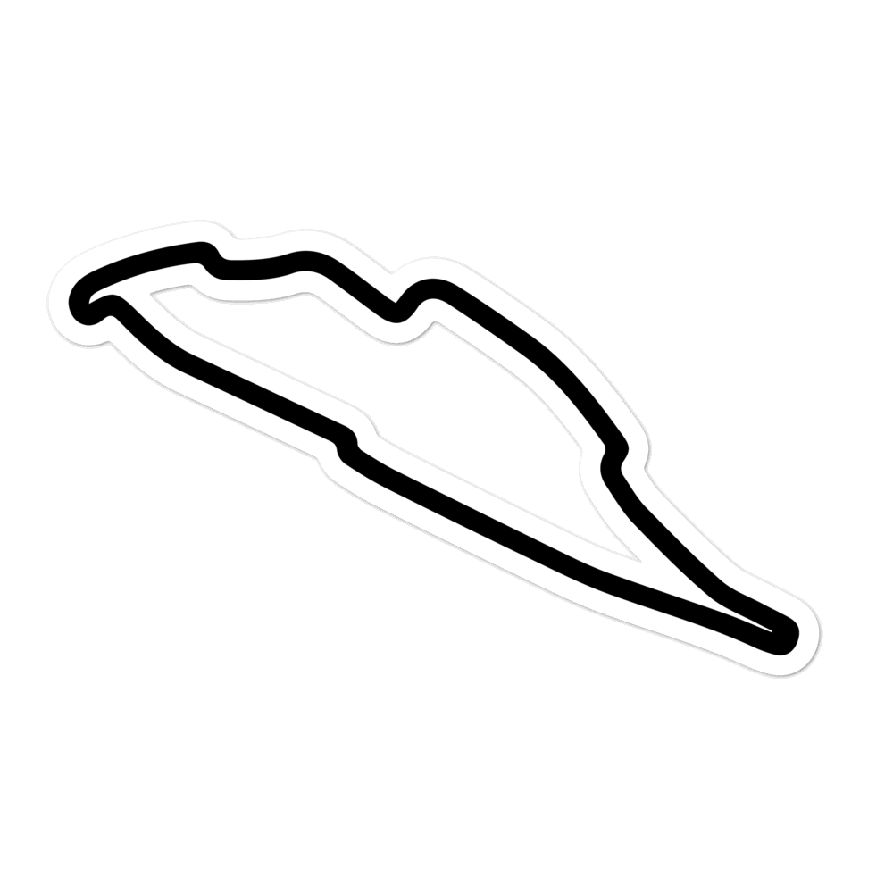 Gilles-Villeneuve Track Sticker - Formula Fans