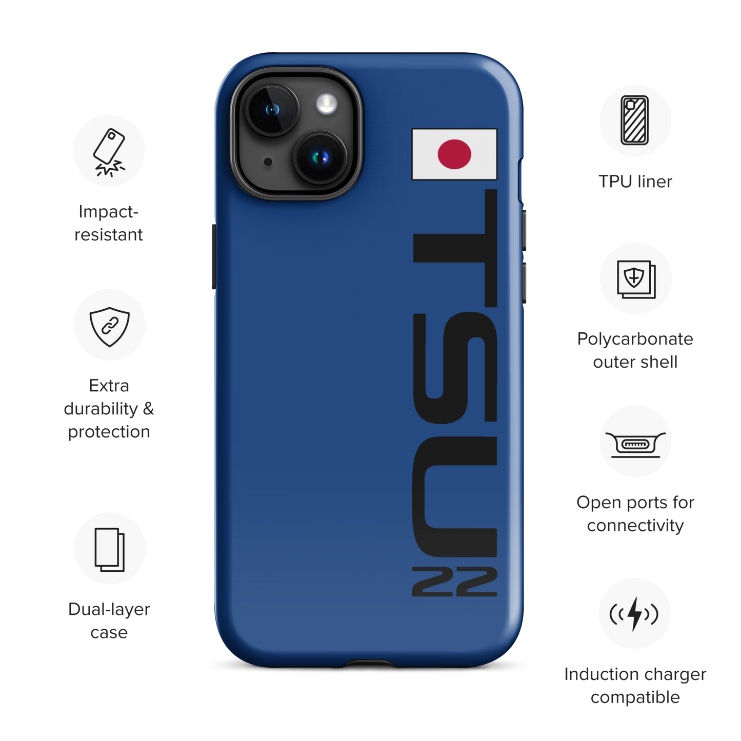 Yuki Tsunoda #22 Case for iPhone® - Formula Fans