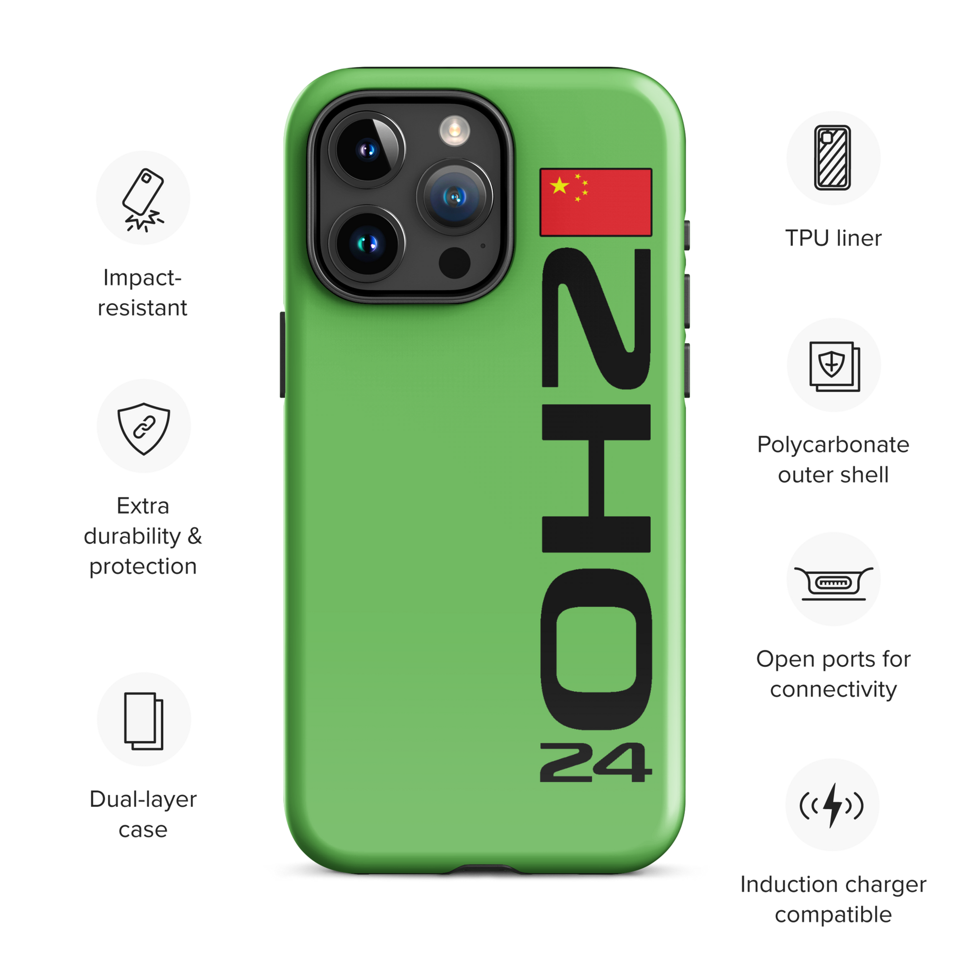Zhou Guanyu #24 Case for iPhone® - Formula Fans