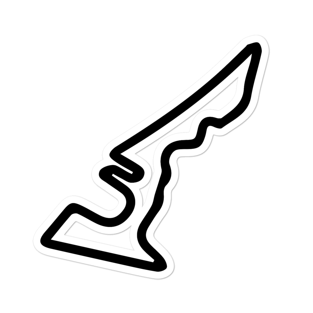 Circuit of the Americas Track Sticker - Formula Fans